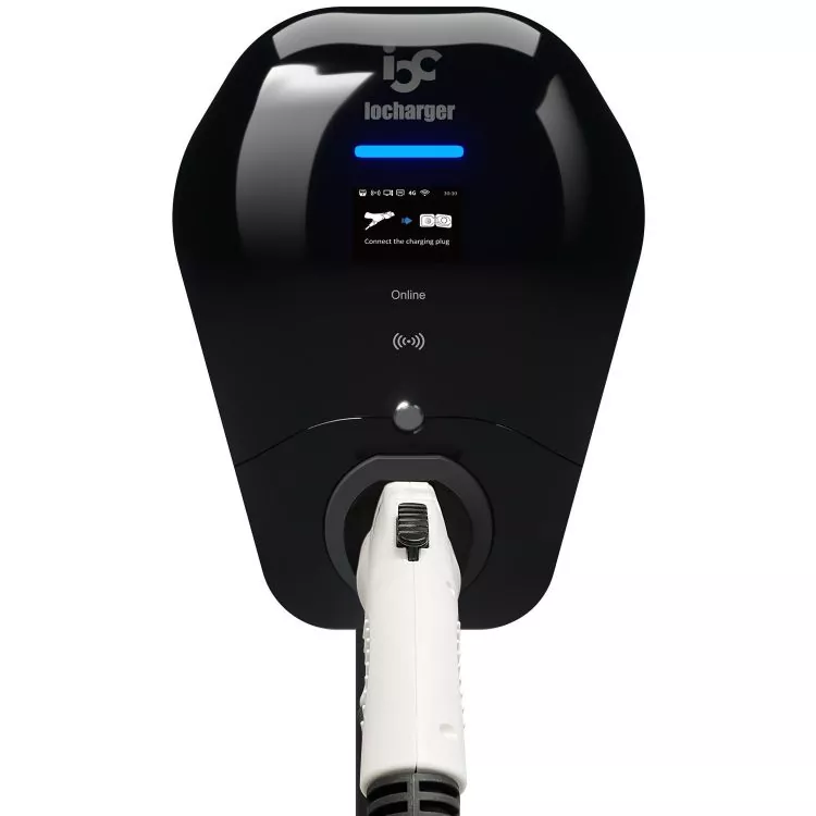 Branchez et chargez le chargeur intelligent EV 32-50A OCPP